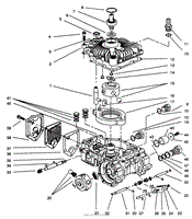 TRANSMISSION ASSEMBLY EATON MODEL 781-016