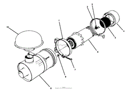 AIR CLEANER, MODEL NO. 11-4659