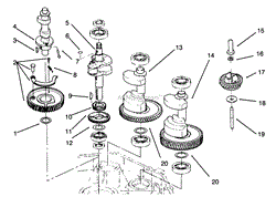 CRANKSHAFT &amp; CAMSHAFT ASSEMBLY