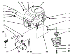 ENGINE AND CLUTCH