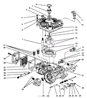 TRANSMISSION EATON MODEL 751-045(2)