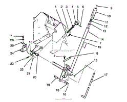 LIFT BAR LINKAGE ASSEMBLY