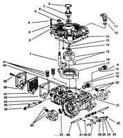 TRANSMISSION EATON MODEL 751-045(2)