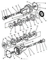 TRANSMISSION EATON MODEL 751-045