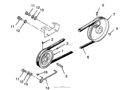 DRIVE BELT AND PULLEYS