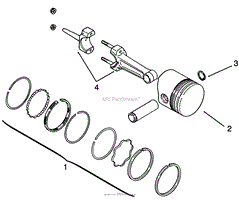 PISTON AND RINGS