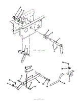 HYDROSTATIC LIFT LINKAGE