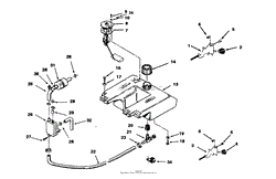 THROTTLE CHOKE AND FUEL CONTROLS