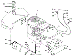 ENGINE &amp; FUEL SYSTEM ASSEMBLY