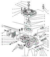 TRANSMISSION ASSEMBLY EATON MODEL 781-016(2)