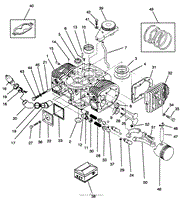 ENGINE CYLINDER BLOCK ASSEMBLY