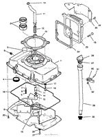 OIL BASE &amp; FILL TUBE ASSEMBLY