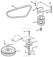 DRIVE BELT &amp; PULLEY ASSEMBLY