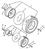 WHEEL &amp; TIRE ASSEMBLIES