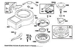 ENGINE BRIGGS &amp; STRATTON MODEL 286707-0453-01(4)