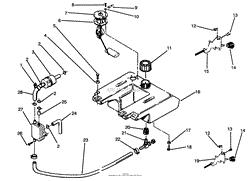 THROTTLE, CHOKE AND FUEL CONTROLS