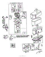 BRIGGS &amp; STRATTON MODEL NO. 286707-0119-01(2)