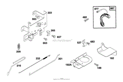 ENGINE BRIGGS &amp; STRATTON MODEL 28B707-0126-01(5)