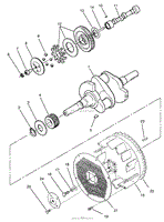 CRANKSHAFT, CAMSHAFT &amp; FLYWHEEL ASSEMBLY