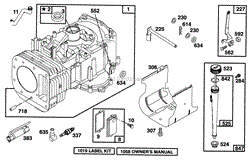 ENGINE BRIGGS &amp; STRATTON MODEL 28N707-0131-01(2)