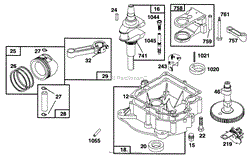 ENGINE BRIGGS &amp; STRATTON MODEL 28N777-0174-01(8)