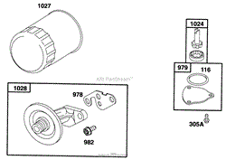 ENGINE BRIGGS &amp; STRATTON MODEL 28N777-0174-01