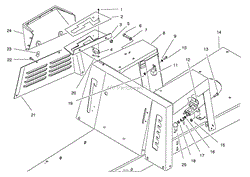 SEAT BODY &amp; SIDE PANEL ASSEMBLY