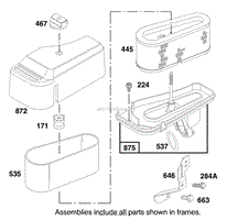 ENGINE BRIGGS &amp; STRATTON MODEL 28N707-1131-E1(9)