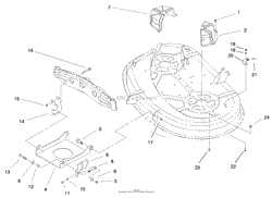 SUSPENSION ASSEMBLY (38&quot; CUTTING UNIT)