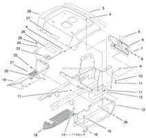 FENDER &amp; FOOTRESTS ASSEMBLY