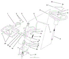 STEERING WHEEL &amp; TILT ASSEMBLY