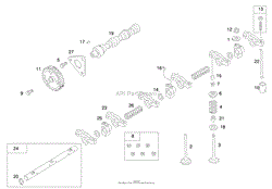 ENGINE ASSEMBLY (SERIAL NO. 99000001-9900130)(MODEL 735(10)