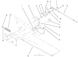 PARKING BRAKE LOWER ASSEMBLY