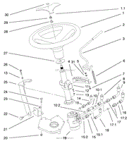 POWER STEERING &amp; TILT ASSEMBLY