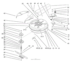 DECK AND SPINDLE ASSEMBLY