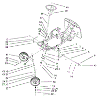 FRONT AXLE AND STEERING ASSEMBLY