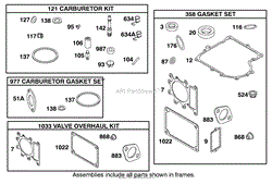 ENGINE BRIGGS &amp; STRATTON MODEL 28Q777-0690-E1