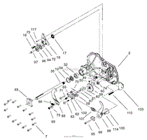 HOUSING AND BEARING ASSEMBLY