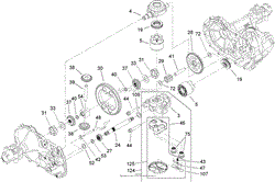 GEAR ASSEMBLY TRANSAXLE NO. 104-1760