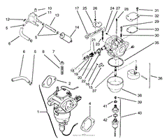 GROUP 8-FUEL SYSTEM ASSEMBLY KOHLER MODEL NO. CV20S-65531 AND CV20S-65532