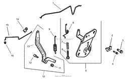 ENGINE CONTROLS ASSEMBLY KOHLER CV 490S-27503