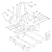 HEIGHT-OF-CUT HANDLE AND PLATE ASSEMBLY