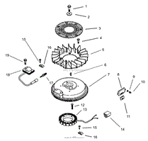 IGNITION/ELECTRICAL ASSEMBLY KOHLER CV 490S-27503