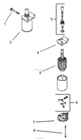 STARTING SYSTEM ASSEMBLY KOHLER CV 490S-27503