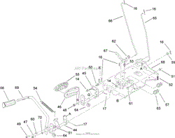 BRAKE AND TRACTION PEDAL ASSEMBLY