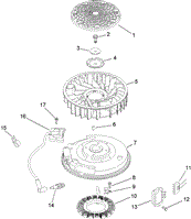 IGNITION AND ELECTRICAL ASSEMBLY KOHLER SV540-0019