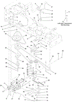 TRANSMISSION, BELT AND PULLEY ASSEMBLY