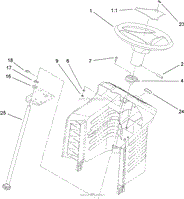 FIXED STEERING ASSEMBLY