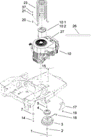 ENGINE AND CLUTCH ASSEMBLY