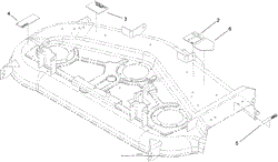 52IN DECK ASSEMBLY NO. 108-8571